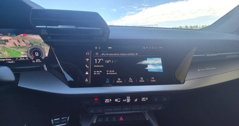 Audi S3 cena 203000 przebieg: 2950, rok produkcji 2023 z Olsztyn małe 137